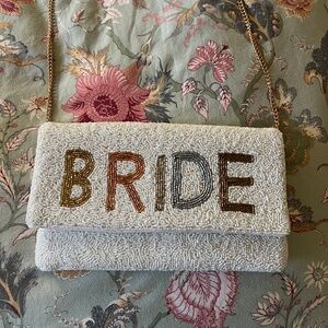 Bride beaded bag